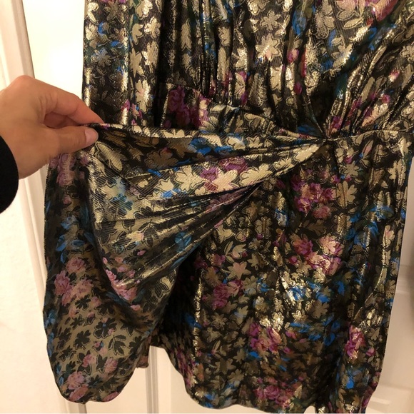 NWOT Sandro Paris luxury designer colorful dress $370 MSRP - Picture 9 of 16